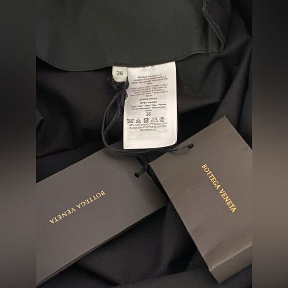 Bottega Veneta Cutout Coated Midi Longsleeve Dress size 36/ us size 0 - Picture 13 of 14